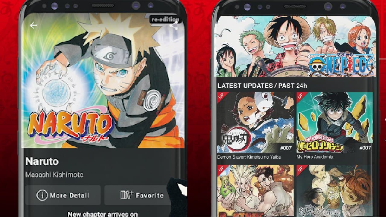 App gratuita trae mangas de Dragon Ball, Naruto, One Piece y más