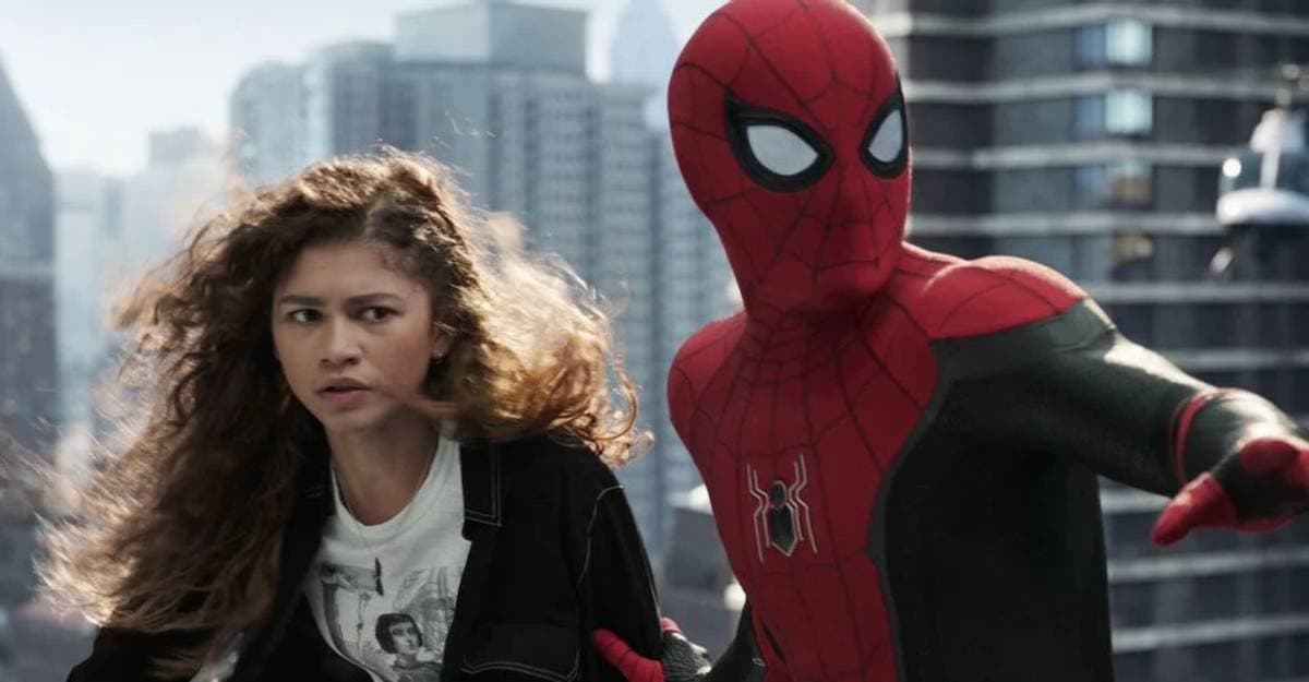 MJ y Peter Parker en 'Spider-Man: No Way Home'