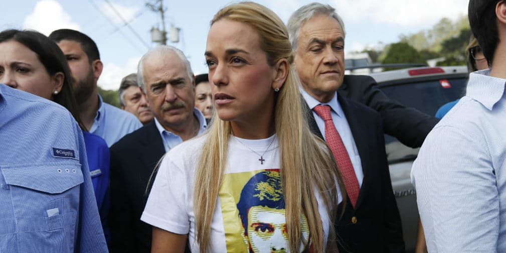 1. Lilian Tintori: Ha luchado por la liberación de su marido, preso político del gobierno de Venezuela.