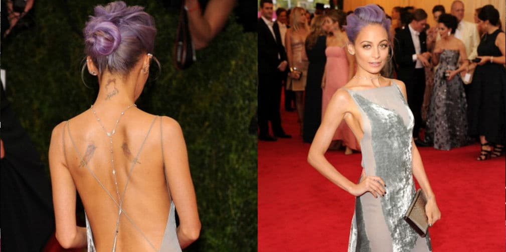 2. Nicole Richie: Siempre ha tenido un estilo muy experimental, además es diseñadora de modas.