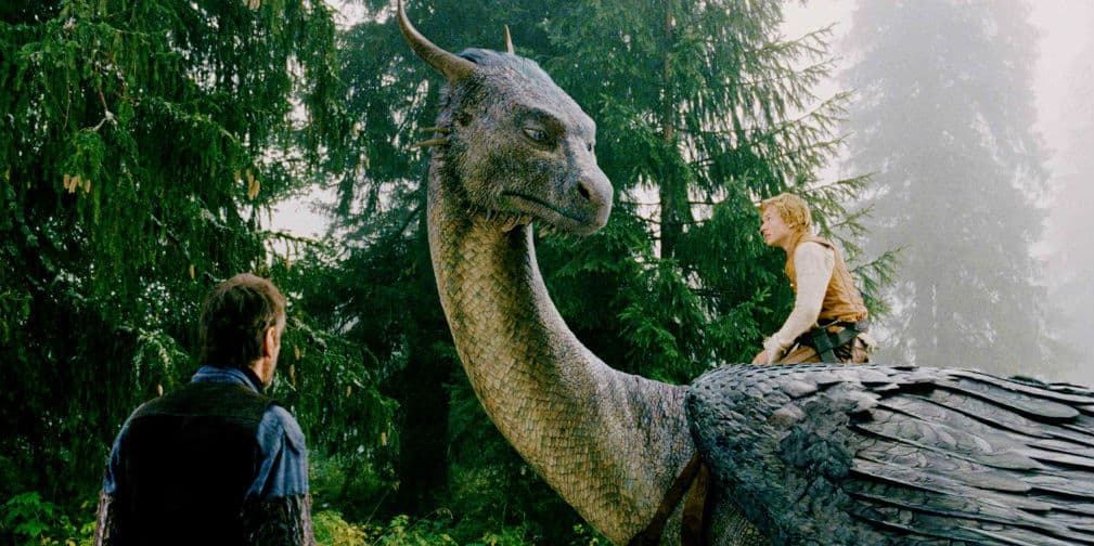 10. Saphira: Un dragón hembra, criado por Eragon en la película del mismo nombre, basada en el libro de Christopher Paolini.
