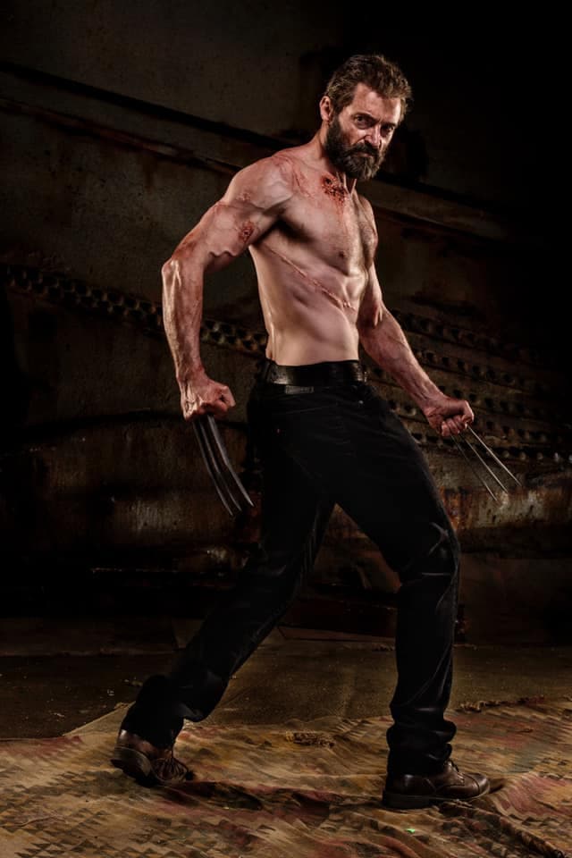 Jackman, a través de sus redes sociales, compartió imágenes inéditas como el personaje.