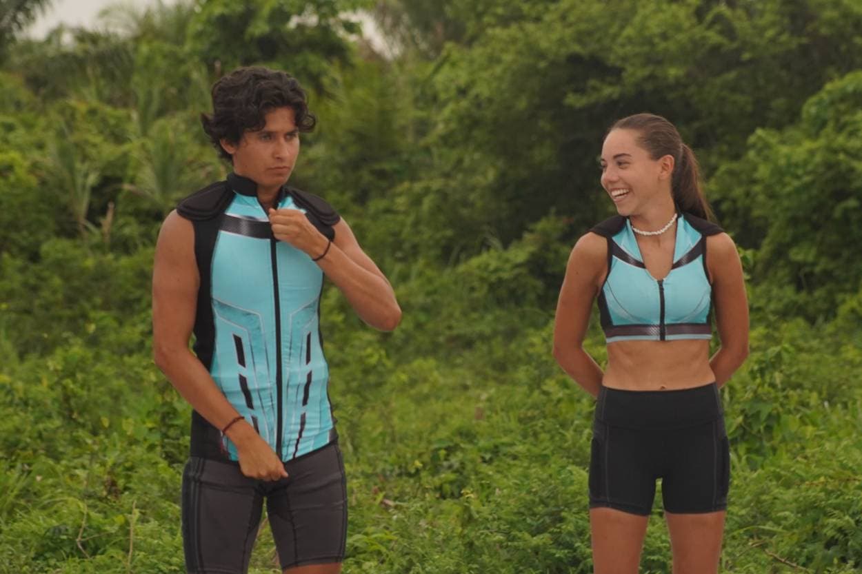 Alexis y Ceci forman parte del nuevo equipo Celeste en Reto 4 Elementos 2022.