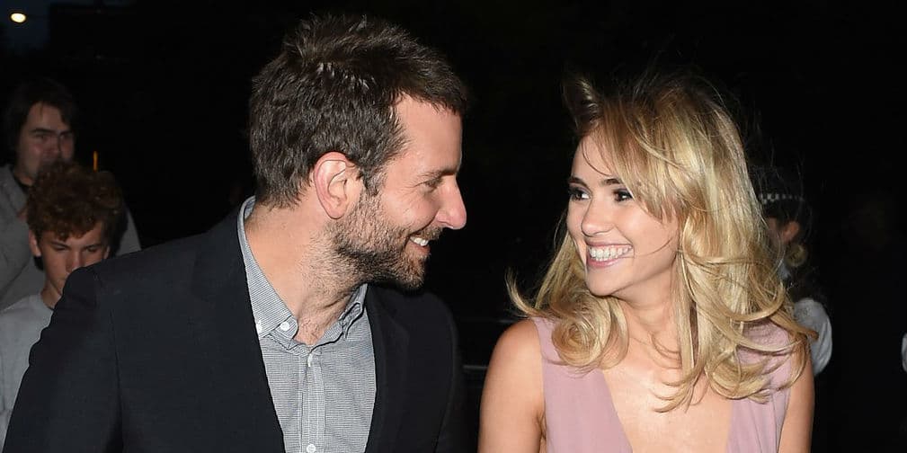 13. Bradley Cooper: El actor sale con la modelo Suki Waterhouse. Él tiene 39 y ella 22 años.