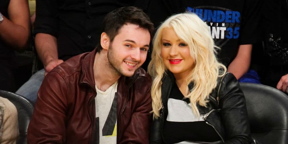 7. Christina Aguilera: Se enamoró de Matthew Rutler, un asistente de producción de la cinta Burlesque, filmada en 2010.