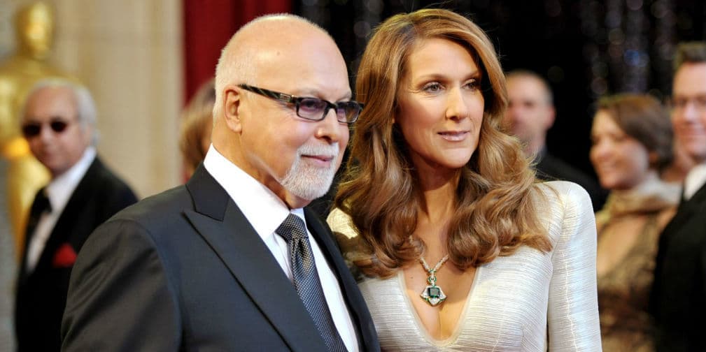 1. René Angélil: El esposo de Celine Dion murió el 14 de enero a los 73 años de edad, tras luchar contra el cáncer.