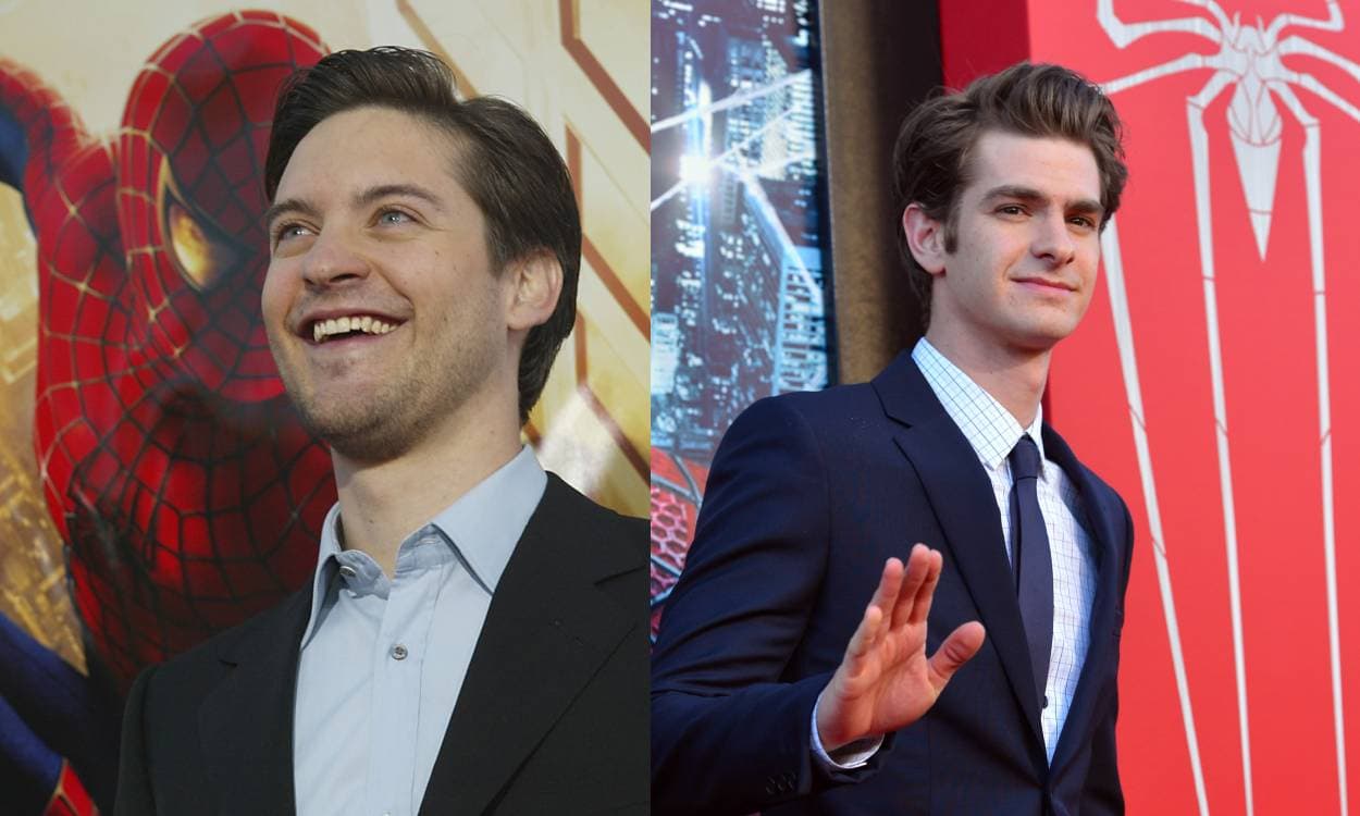 Tobey Maguire y Andrew Garfield interpretaron a Spider-Man