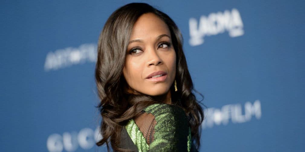 5. Zoe Saldana: Esta actriz de Avatar representa un 10 por cierto de peligro de infección para tu computadora.