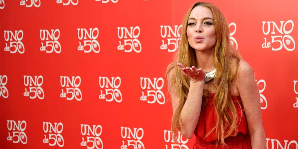 Lindsay Lohan se solidariza con los refugiados