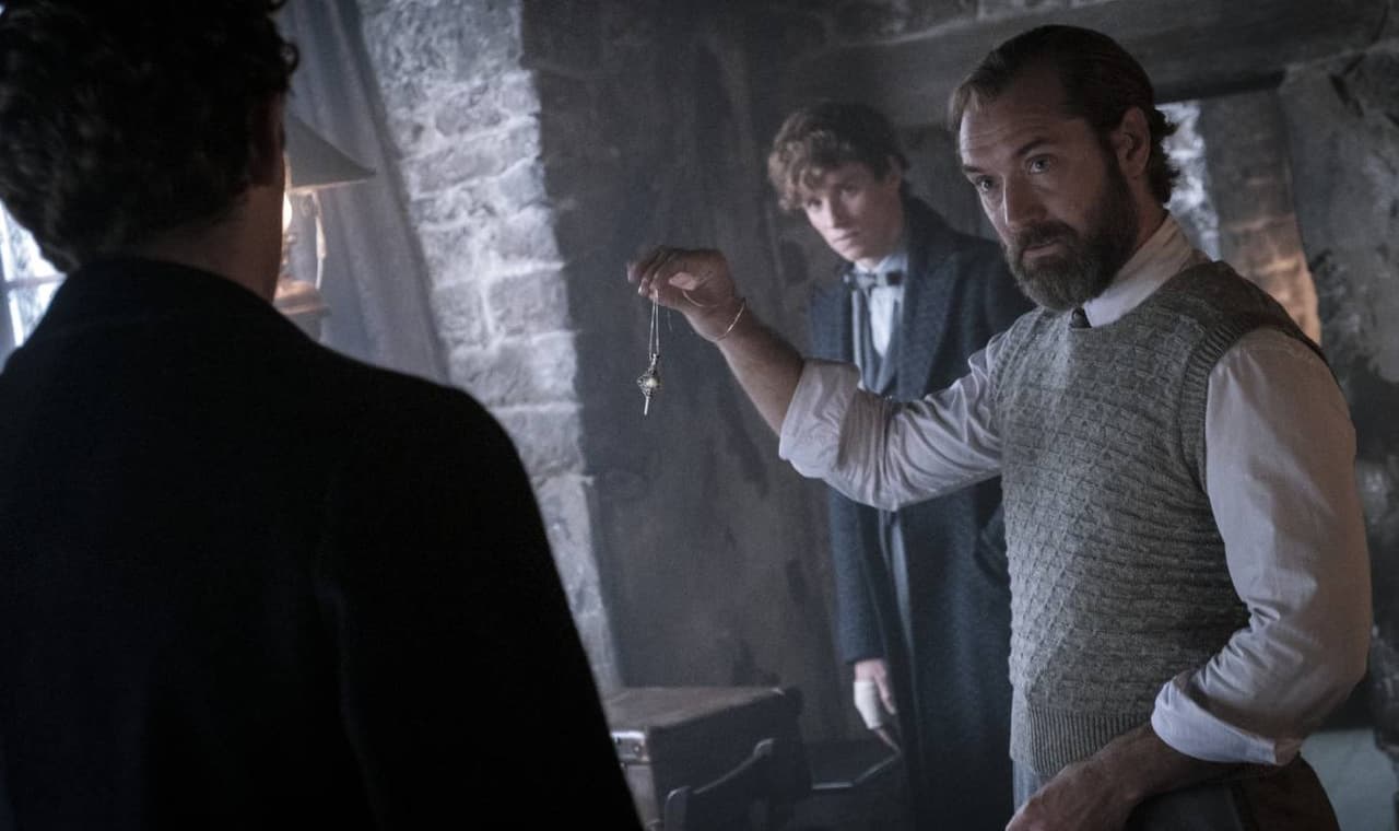 Eddie Redmayne y Jude Law en 'Animales Fantásticos 3'