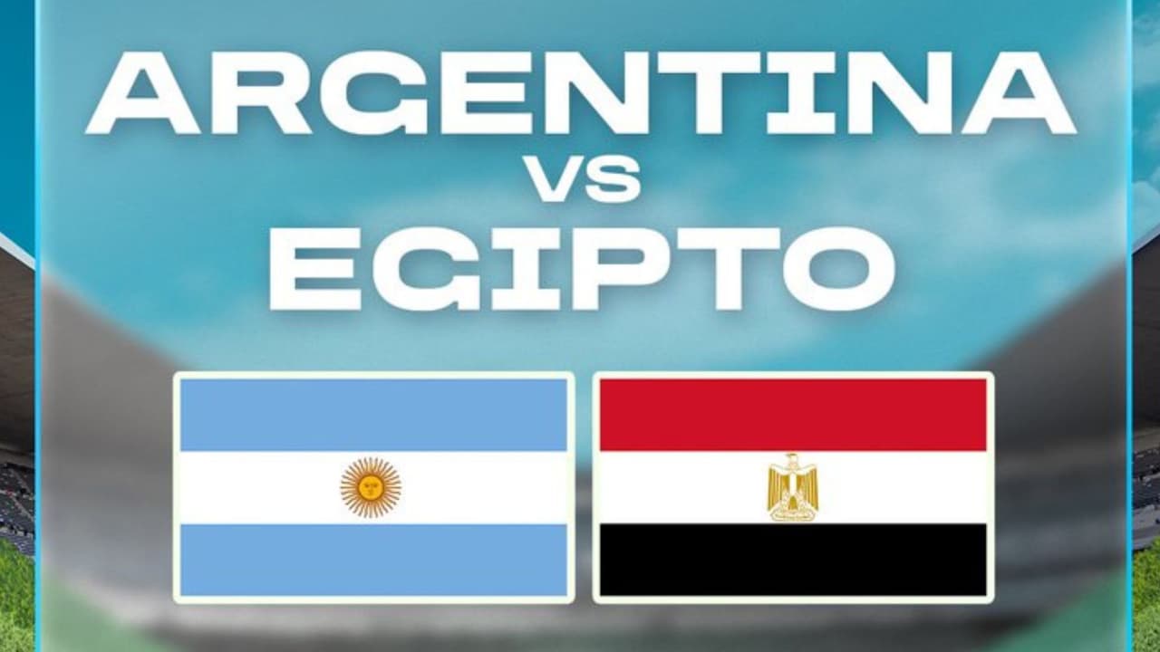 Argentina vs. Egipto: Ve aquí EN VIVO el partido del Mundial 2026