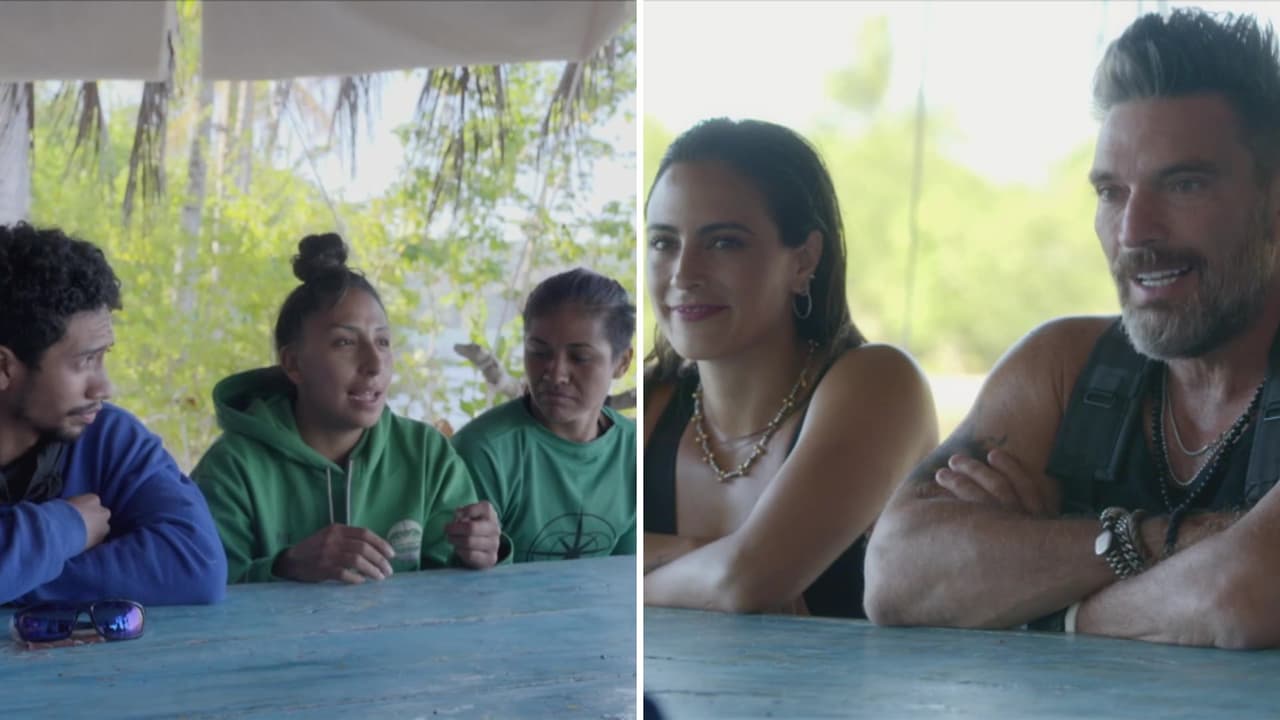 Coronita, Spike y Arielo hablan con Julián Gil y Valeria Marín y les revelan que nominarán a Addy en El Conquistador