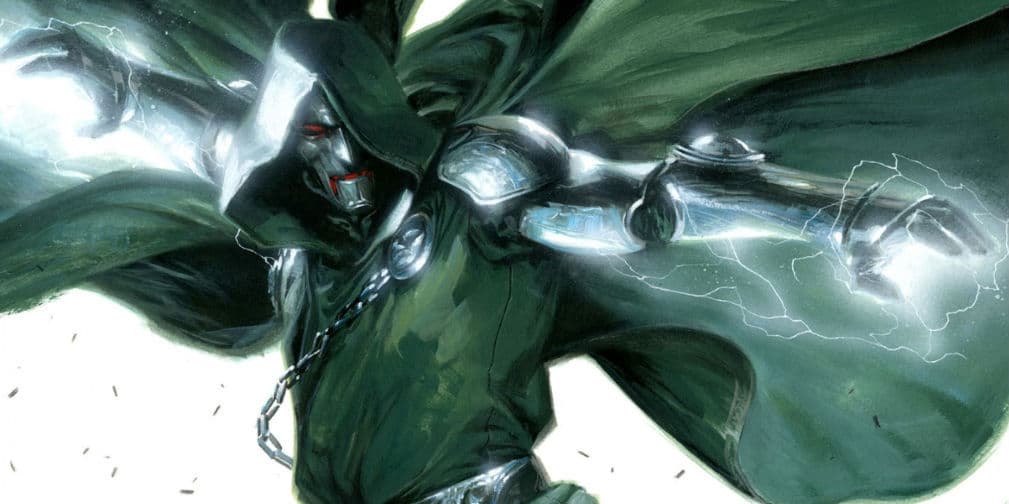 7. Dr. Doom (The Fantastic Four): Es un genio científico polifacético. Descrito como uno de los seres humanos más inteligentes en el Universo.