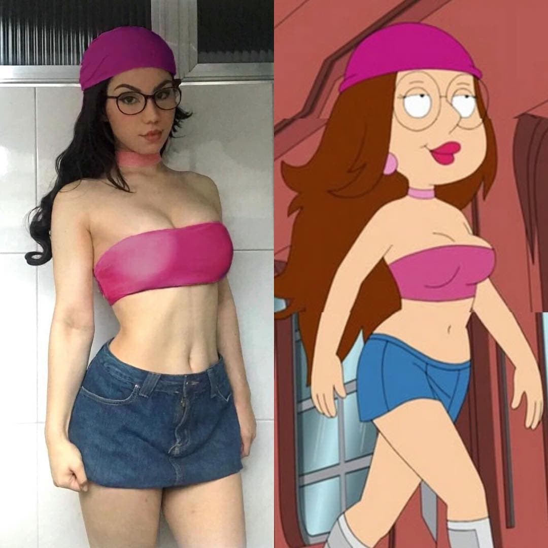 También de Family Guy está la adaptación realista de Meg.
