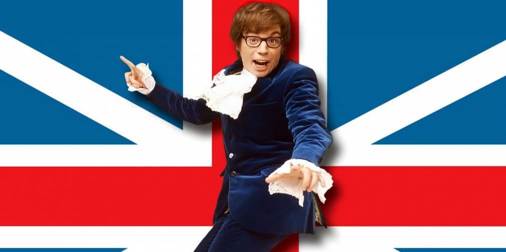 5. Austin Powers (1997): El comediante Mike Myers es un sofisticado y seductor espía británico.