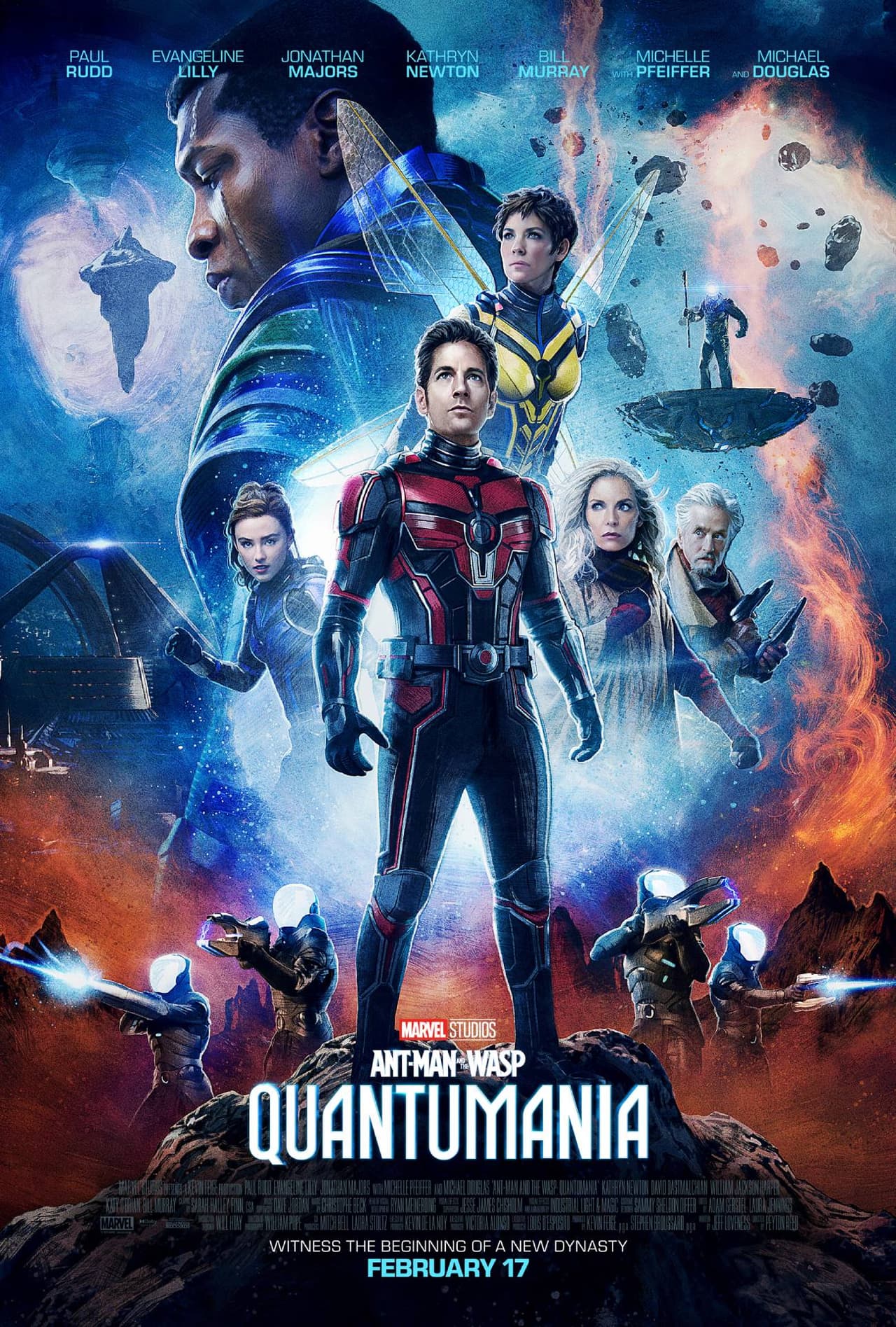 Póster de 'Ant-Man and the Wasp: Quantumania', cinta que comienza la Fase 5 del MCU.