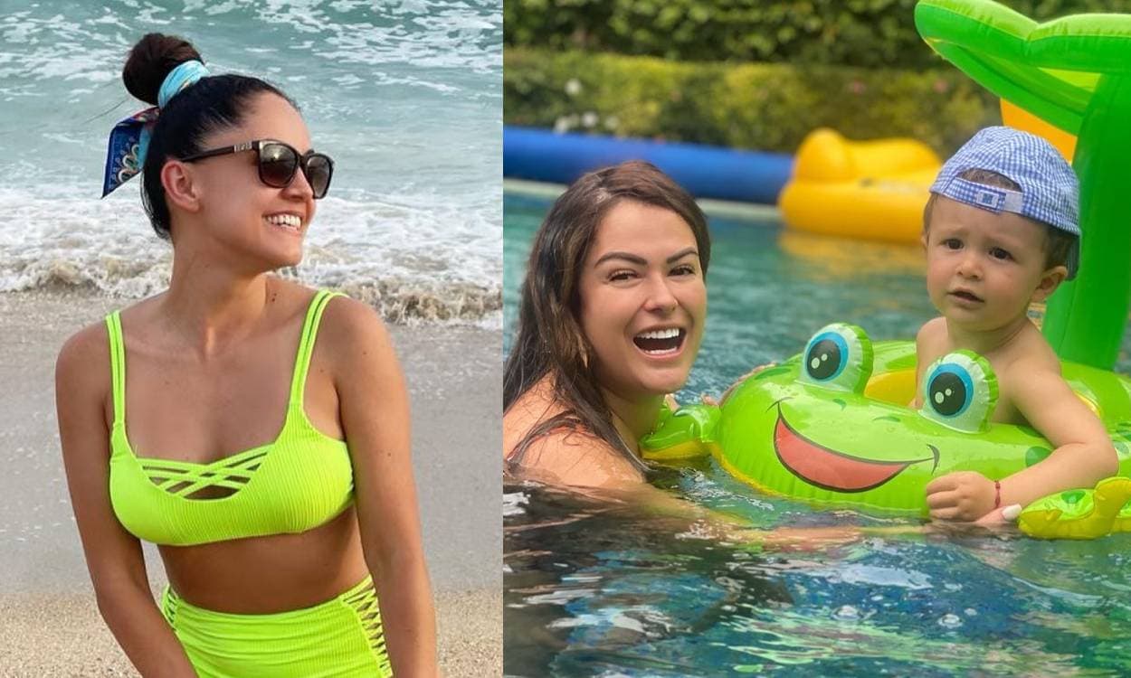Jessica Segura y Mariana Echeverría en sus vacaciones de Semana Santa.