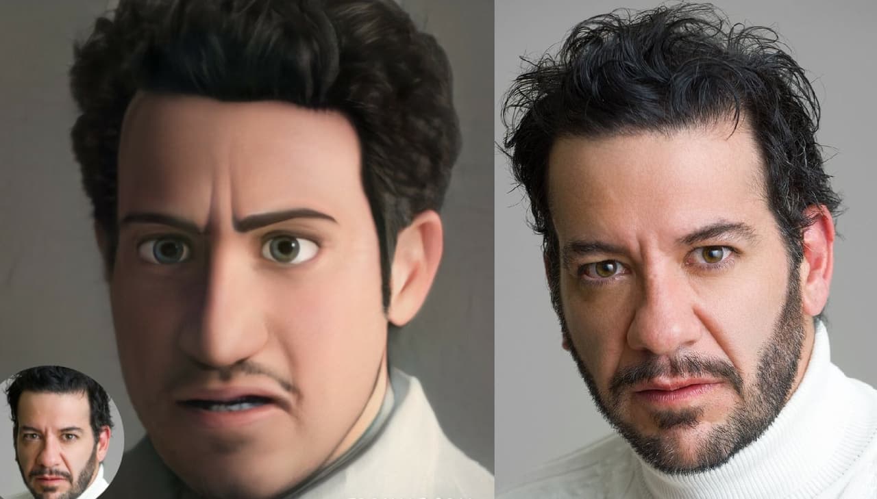 Y no podía faltar Faisy, que tiene pinta de ser un galán como Ernesto de la Cruz, de Coco.