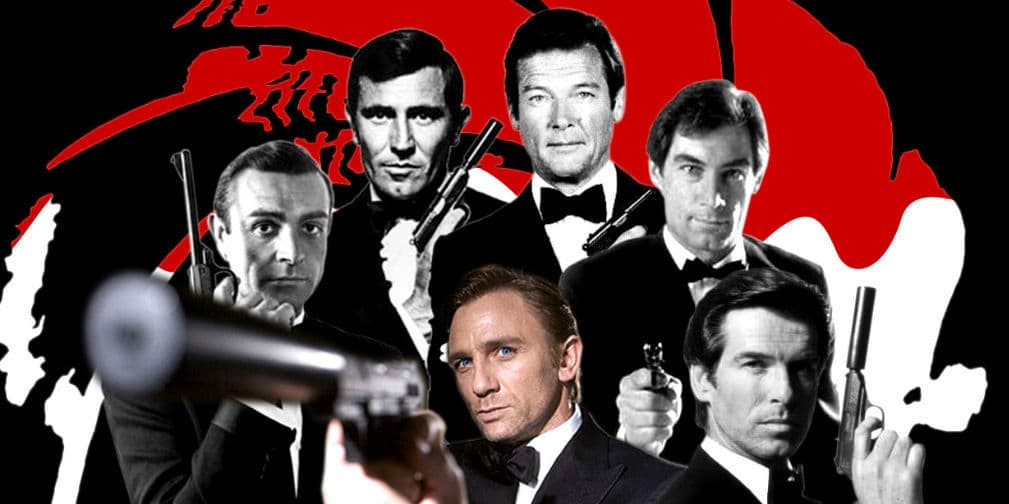 ¿Cuál es tu favorito o con qué actor te quedabas como James Bondo?