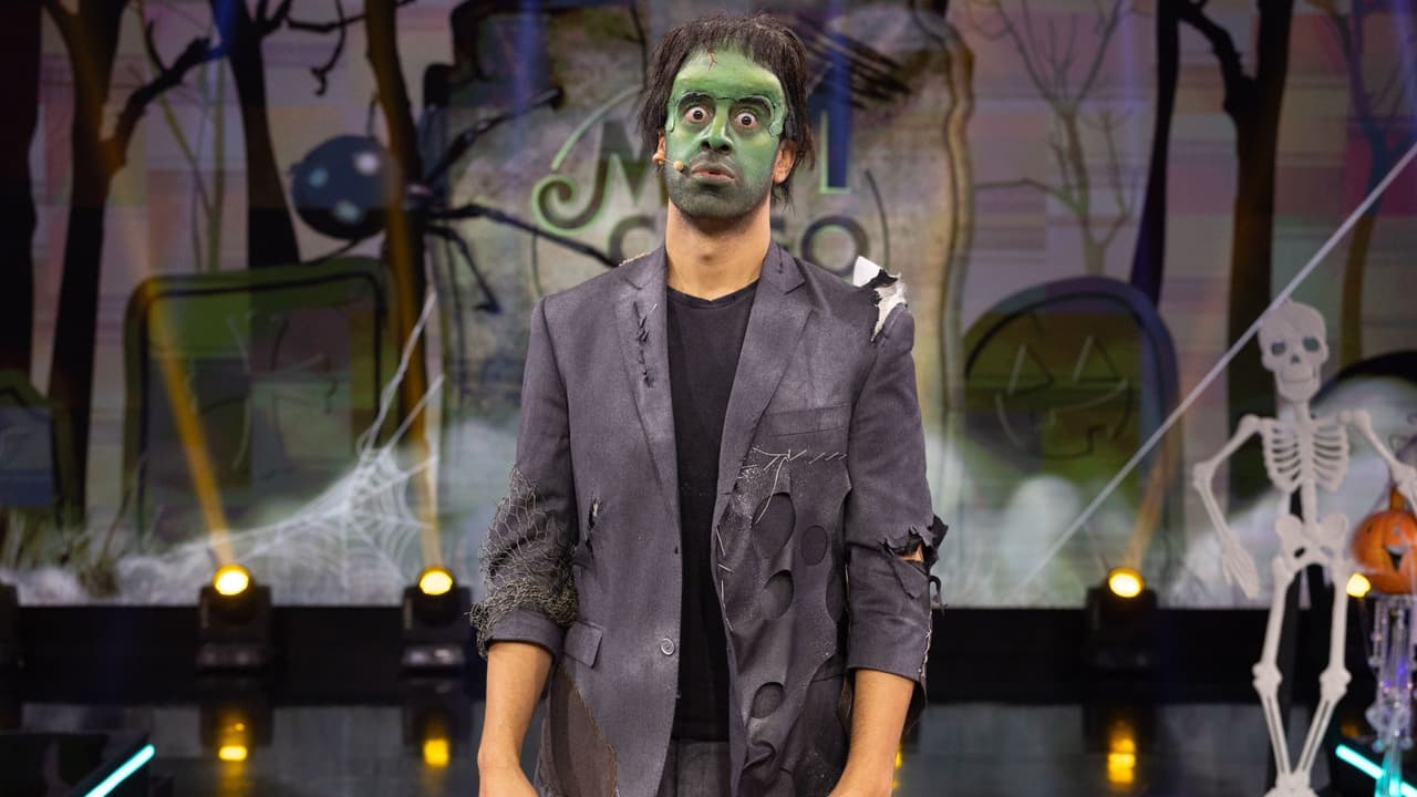 Isaac Salame en el especial de Halloween de Me Caigo de Risa 11