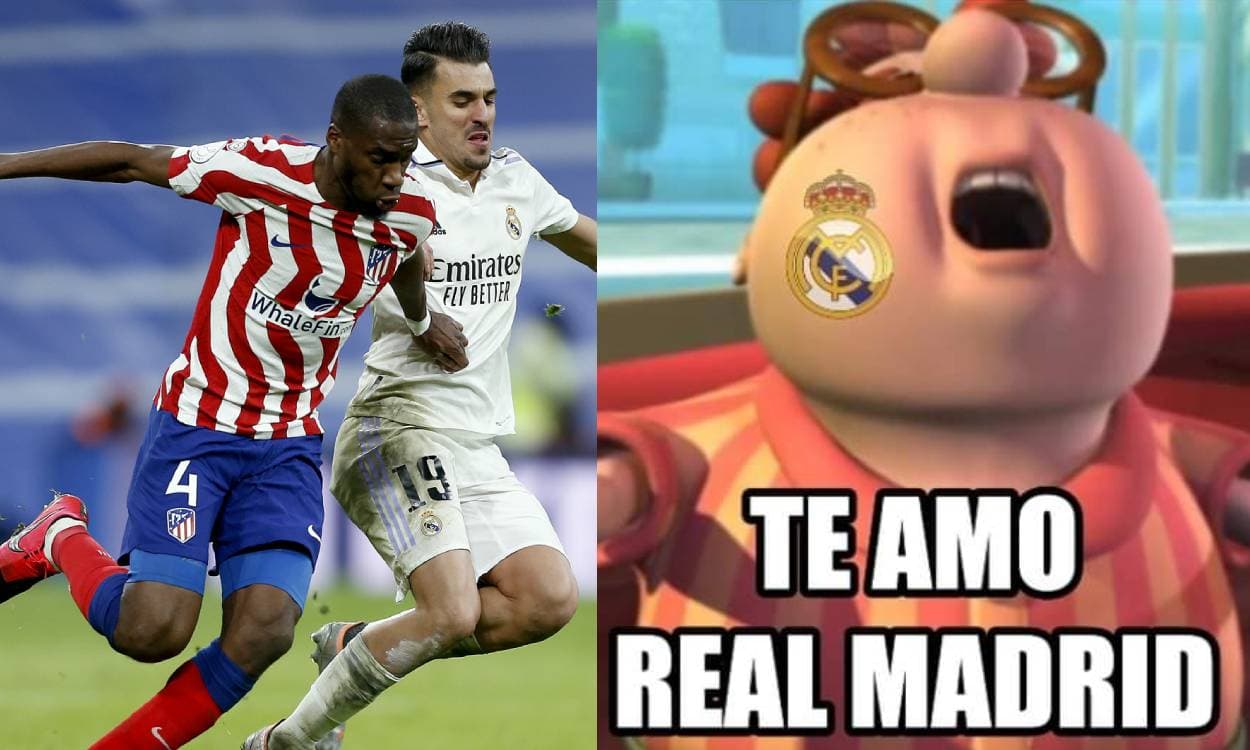 Memes para celebrar la goliza del Real Madrid al Atlético de Madrid