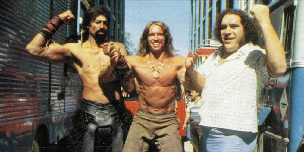 8. Wilt Chamberlain (2.16 metros): Tuvo un papel secundario en la película Conan, el Destructor, de Arnold Schwarzenegger.