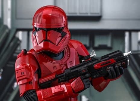 Esta nueva clase de soldado será sumado a las ya existentes y, por lo visto, es tan crucial que hay mucha mercancía a su alrededor.