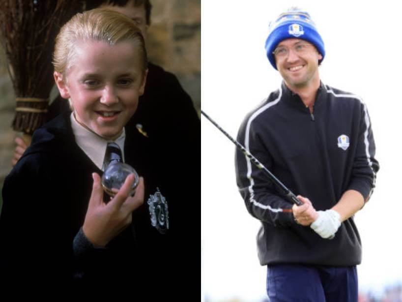 Tom Felton encarnó a Draco Malfoy.
