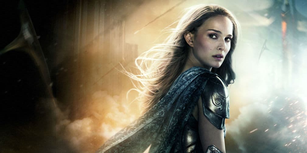 6. Natalie Portman: En 2010 ganó un Oscar por Black Swan, pero también nos gusta como novia de Thor.