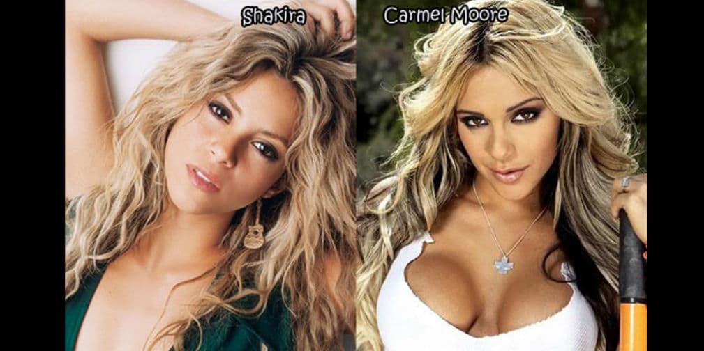 12. Shakira: Seguramente tampoco mienten las caderas de la versión porno de la cantante colombiana.