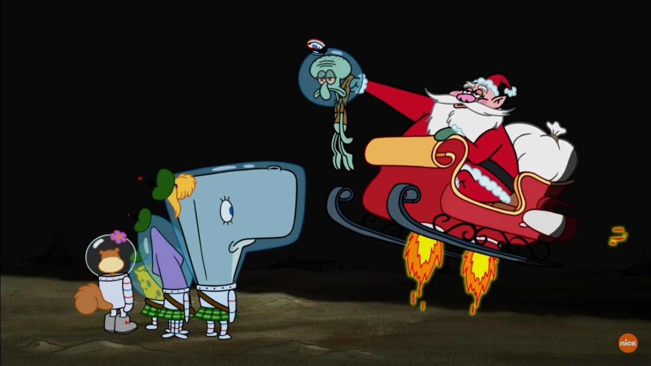 Bob Esponja encontrará a Santa Claus en la luna