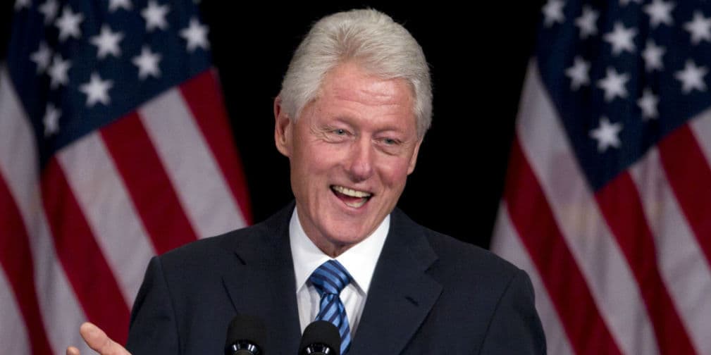 3. Bill Clinton: El Presidente de E.U. negaba haber tenido una relación inapropiada con interna en la Casa Blanca.