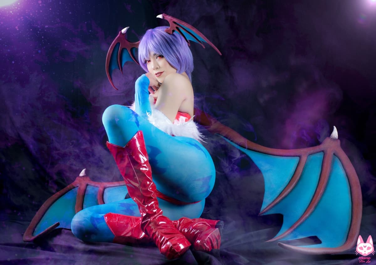 LIlith, de Darkstalkers es una vampira poderosa que encarnó en esta sesión. Si te gustan los doramas, los favoritos de Momo son Goblin, True Beauty y Pinocho.