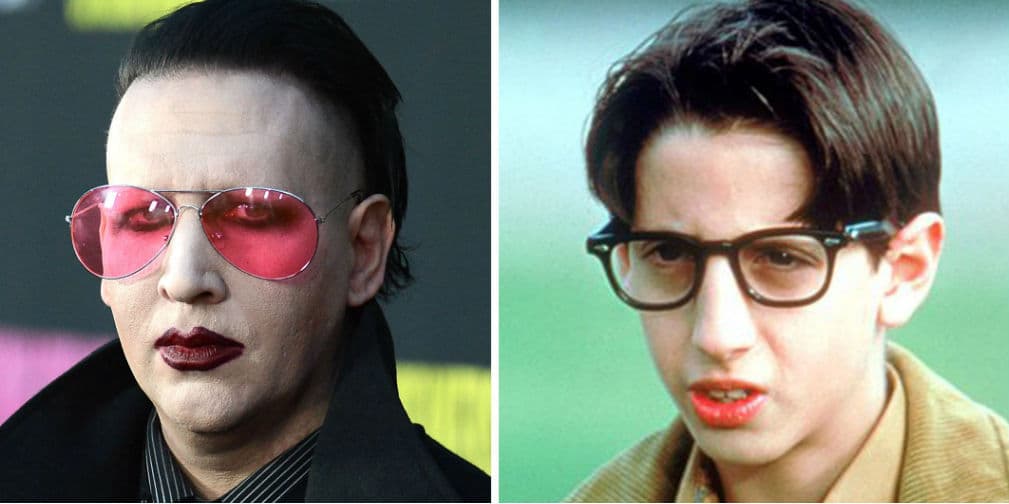 1. Durante años se dijo que Marilyn Manson era en realidad Paul Pfeiffer, uno de los personajes de la famosa serie The Wonder Years.