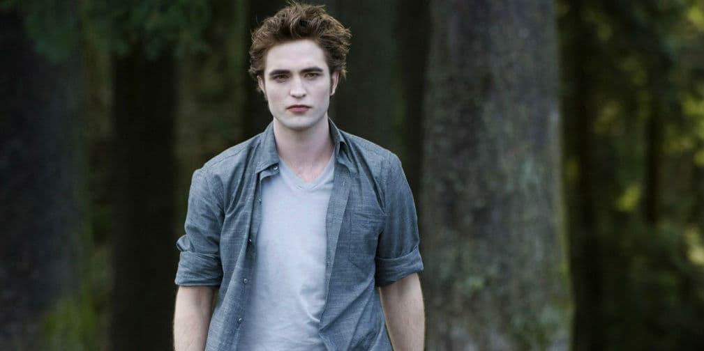 6. ROBERT PATTINSON: Edward Cullen, protagonista de la saga Crepúsculo, se convirtió en la fantasía de todas.