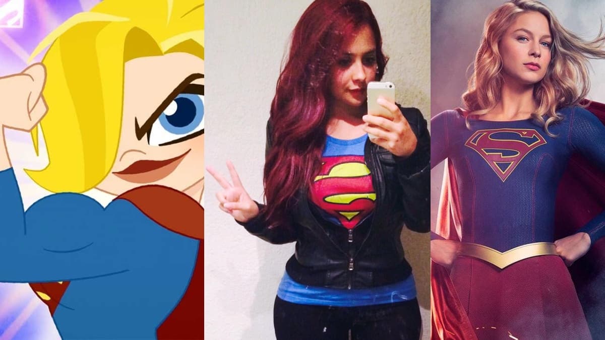 En DC tiene crédito como Kara Danvers, o Kara Zor-El, mejor conocida como Supergirl, tanto en la serie homónima, como en la caricatura DC Super Hero Girls y DC Super Hero Girls: Leyendas de Atlantis.