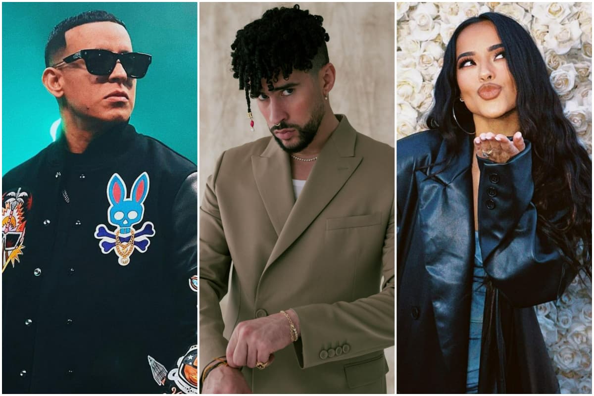 Daddy Yankee, Bad Bunny y Becky G son los artistas con más nominaciones a los Latin AMAs.