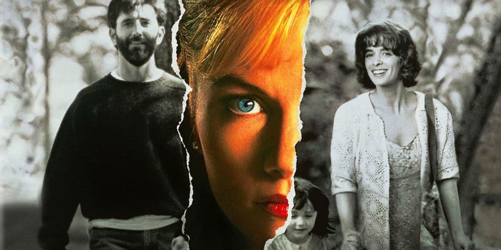 1. Peyton Flanders: Rebecca De Mornay interpreta a una niñera que se quiere robar a una familia en The Hand That Rocks The Cradle.