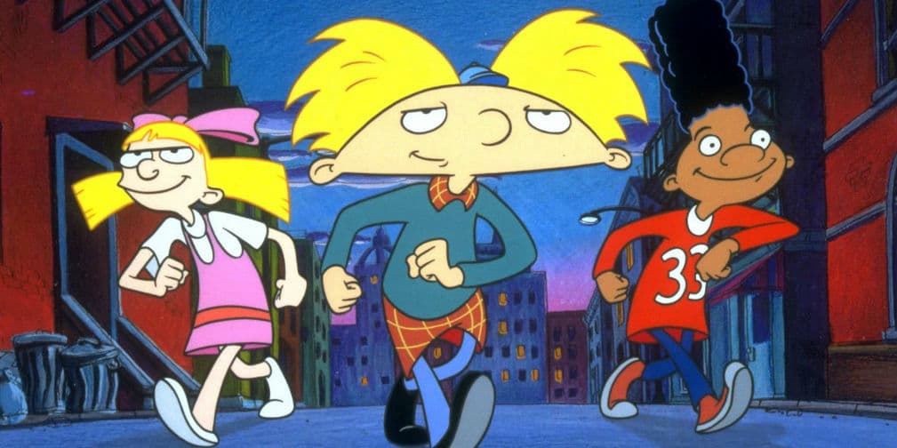 5. Hey, Arnold! Muestra, dicho a grandes rasgos, la vida de un niño de 9 años en los suburbios de un pueblo.