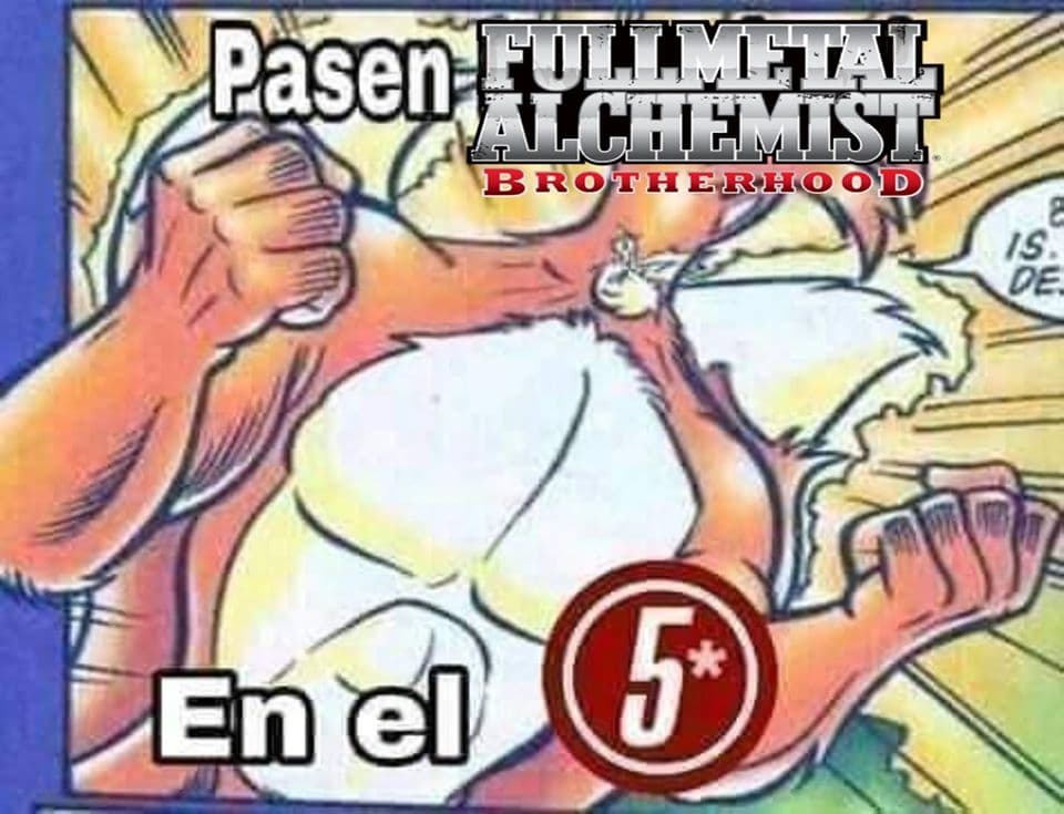 Nótese lo específico. Piden Brotherhood y no la primera versión del anime. La gente sabe lo que es bueno.