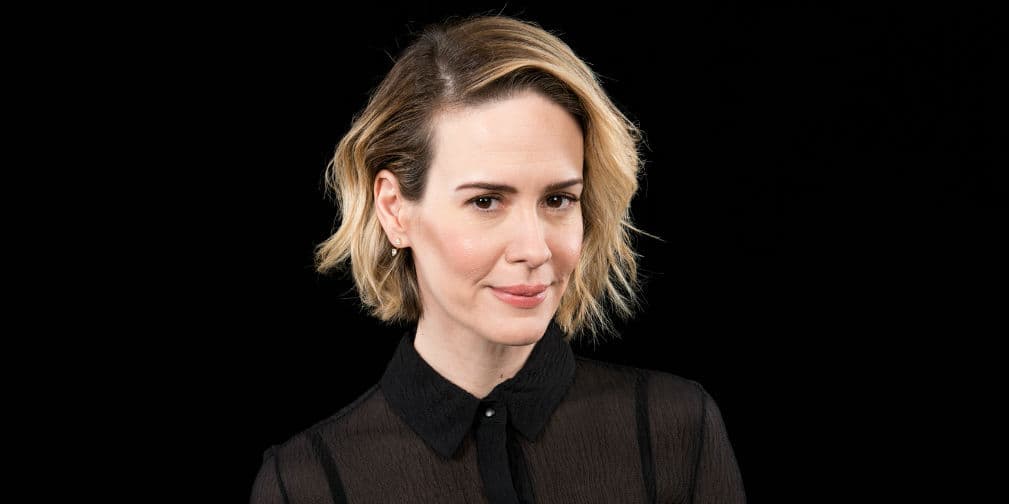8. Sarah Paulson: La recordamos por la exitosa serie American Horror Story; ella se declaró gay en 2009.