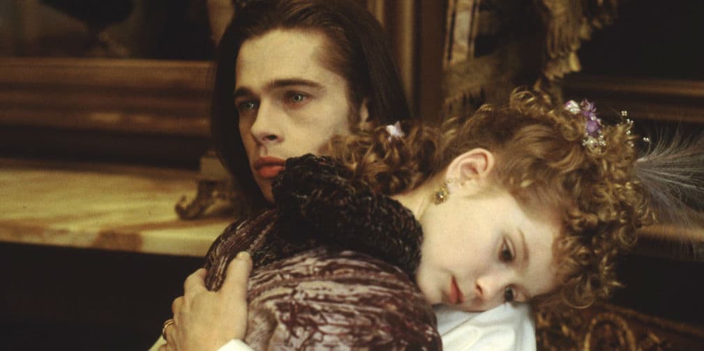 2. BRAD PITT: Su papel de Louis Du Pointe en Entrevista con el Vampiro lo convirtió en uno de los más sexys del cine.