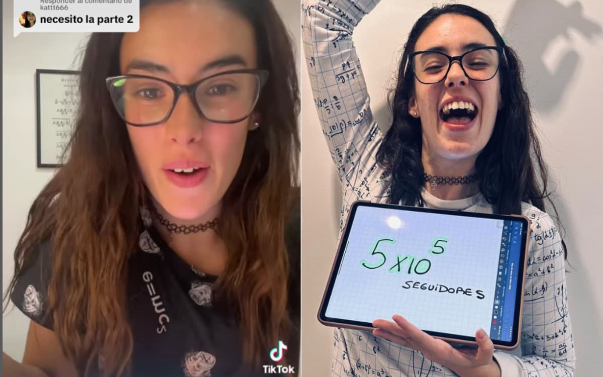 Chica encuentra extraño reto: resuelve ecuaciones y problemas matemáticos para encontrar el amor