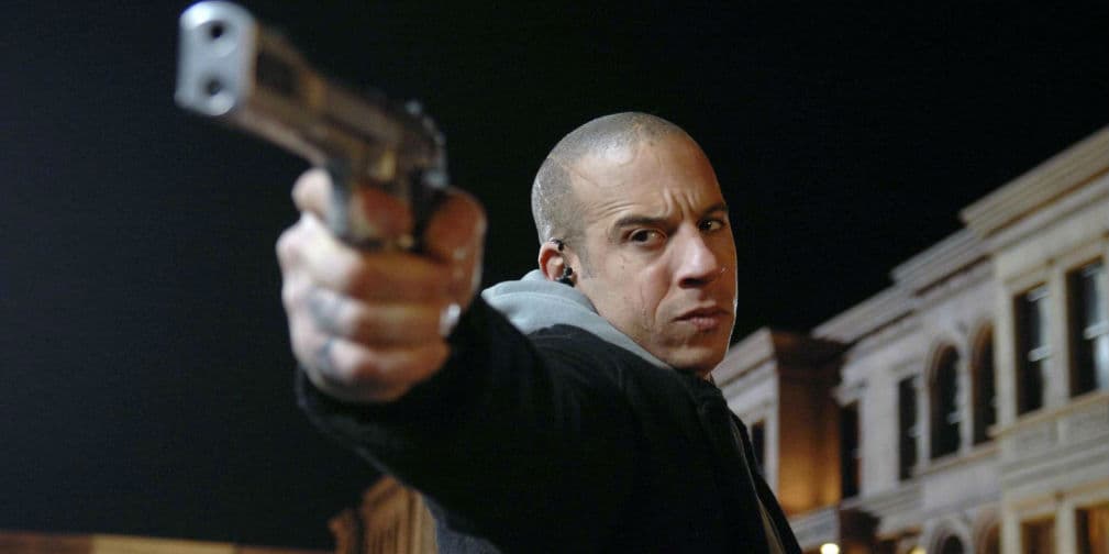 7. Vin Diesel: Se le da la acción pero no las películas con grandes diálogos, además ¿rápido y furioso de traje?