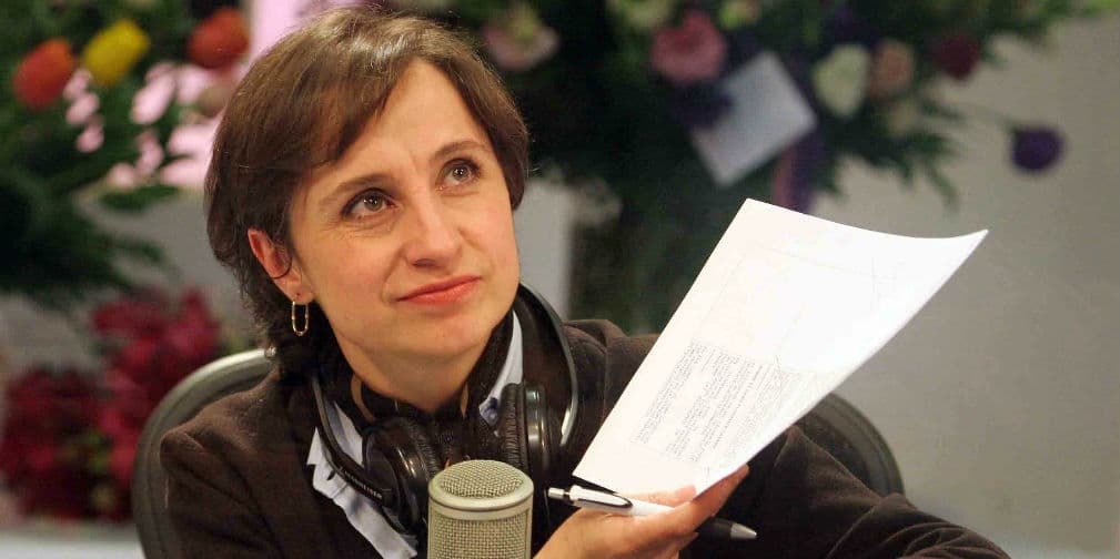 5. Carmen Aristegui: Desnudar los secretos de su país la convirtió en una de las periodistas más fuertes de México.