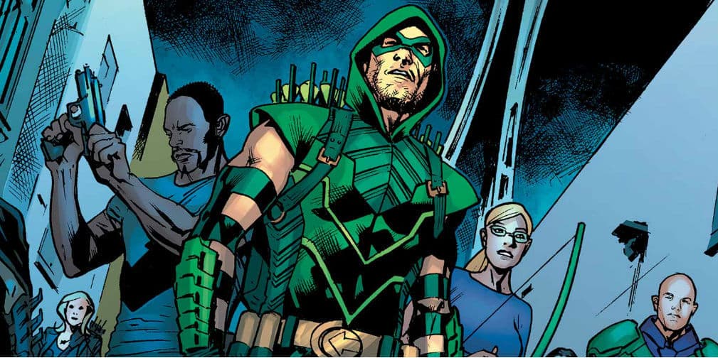 8. ARROW (Oliver Queen): Dedicar sus esfuerzos en perfeccionar sus técnicas con arco y flecha combatiendo enemigos.