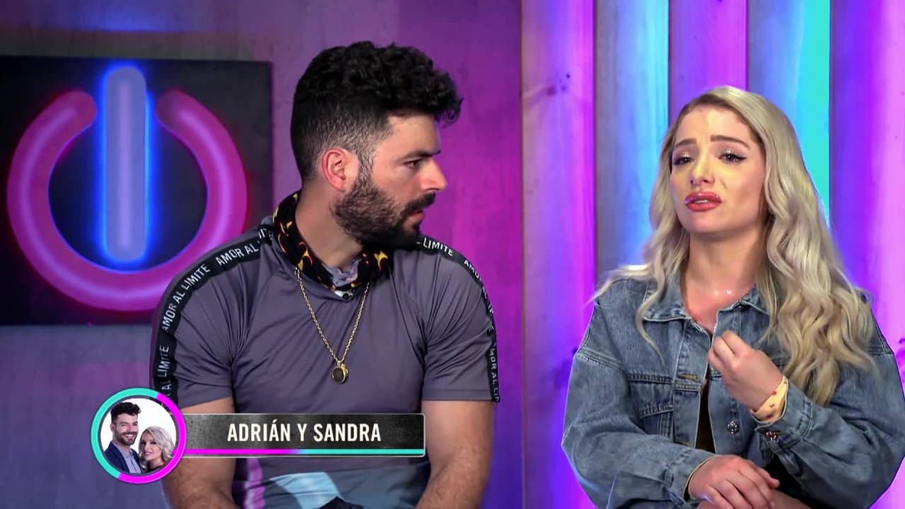 Sandy explicó que Adrián no quiso escucharla en la prueba.