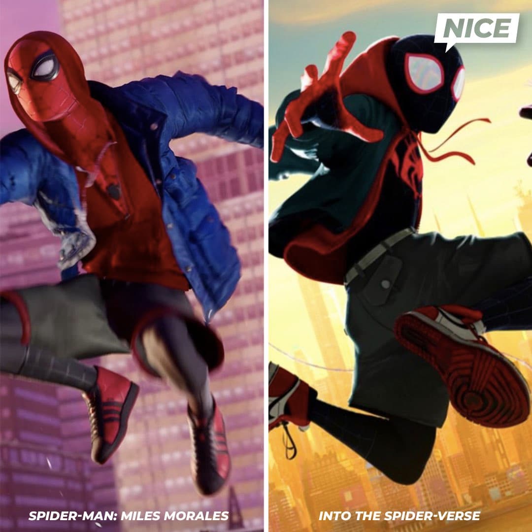 Fans de Spider-Man indignados porque cambió de marca de tenis