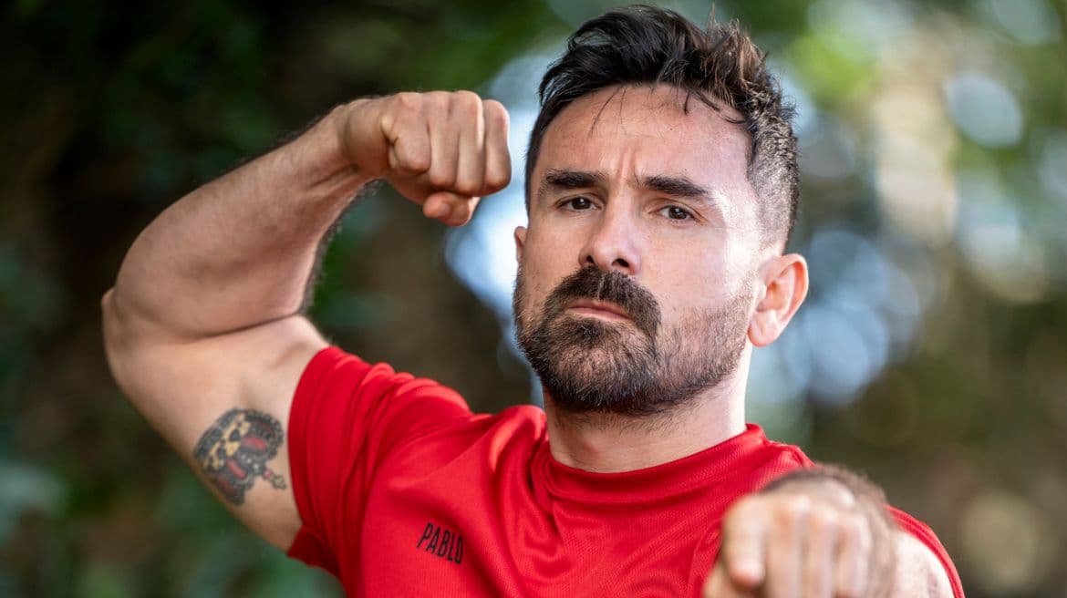 Pablo en 'El Conquistador: Supervivencia Extrema'