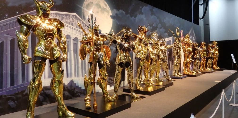 ¡Así lucen las armaduras reales de 'Los Caballeros del Zodiaco'!